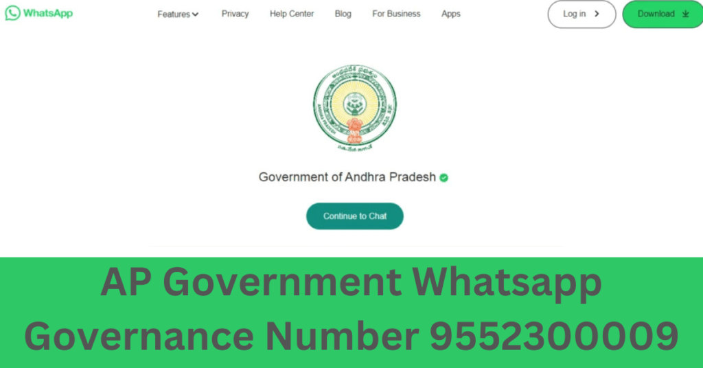 AP Government Whatsapp Governance Number