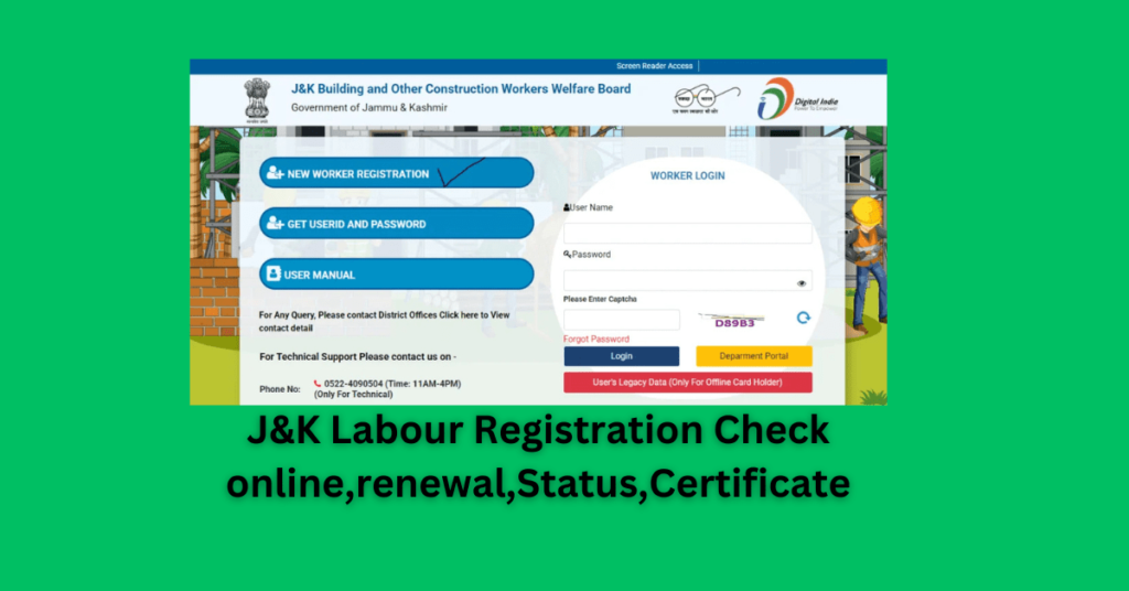 J&K Labour Registration