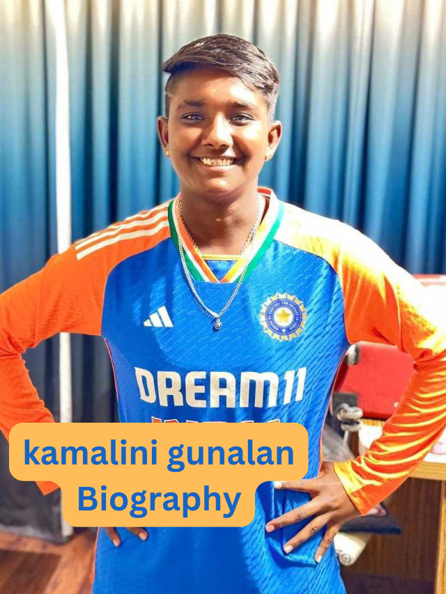 Kamalini Gunalan: WPL Auction Star and Under-19 Hero   A Cricket Journey